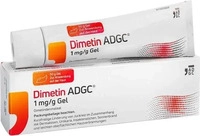 PZN-DE 18206222, Zentiva Pharma DIMETIN ADGC 1 mg/g Gel 50 g, Grundpreis: &euro;