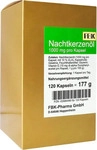PZN-DE 02684480, FBK-Pharma NACHTKERZEN&Ouml;L 1000 Kapseln 120 St, Grundpreis: &euro;
