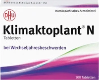 PZN-DE 04187656, DHU-Arzneimittel KLIMAKTOPLANT N Tabletten 100 St, Grundpreis: