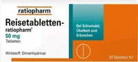 PZN-DE 07372118, REISETABLETTEN-ratiopharm 20 St, Grundpreis: &euro; 0,13 /...