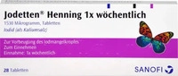 PZN-DE 00271006, Sanofi-Aventis 174116, Sanofi-Aventis JODETTEN Henning 1x