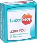 PZN-DE 09291996, MIBE Arzneimittel LACTOSTOP 3.300 FCC Tabletten Klickspender 40 St,