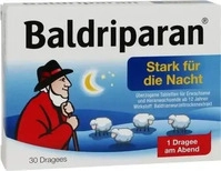 PZN-DE 00499175, PharmaSGP BALDRIPARAN Stark f&uuml;r die Nacht &uuml;berzogene Tab. 30 St,