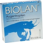 PZN-DE 01829864, Santen 981918, Santen BIOLAN Augentropfen Einzeldosispipetten 7 ml,