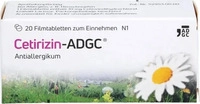PZN-DE 02662745, Zentiva Pharma 3001, Zentiva Pharma CETIRIZIN ADGC Filmtabletten 20