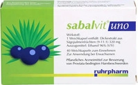 PZN-DE 00173516, Ruhrpharm 730701, Ruhrpharm SABALVIT Uno Kapseln 40 St, Grundpreis: