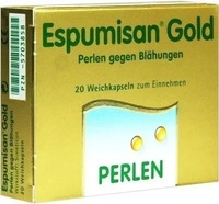 PZN-DE 05703858, Berlin-Chemie F042653, Berlin-Chemie ESPUMISAN Gold Perlen gegen