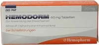 PZN-DE 03078669, Hemopharm 146156, Hemopharm HEMODORM 50 mg Einschlaftabletten 20 St,