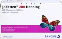 PZN-DE 04926007, Sanofi-Aventis 160925, Sanofi-Aventis JODETTEN 200 Henning Tabletten
