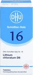 PZN-DE 02581188, DHU-Arzneimittel BIOCHEMIE DHU 16 Lithium chloratum D 6 Tabletten