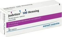 PZN-DE 06172392, Sanofi-Aventis 160927, Sanofi-Aventis JODETTEN 100 Henning Tabletten