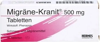 PZN-DE 03438004, Hermes Arzneimittel 14201, Hermes Arzneimittel MIGR&Auml;NE KRANIT 500