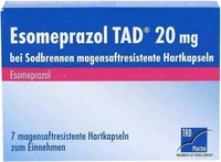 PZN-DE 10963372, TAD Pharma ESOMEPRAZOL TAD 20 mg bei Sodbrennen msr.Hartkaps. 7 St,
