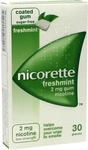 PZN-DE 03827303, EMRA-MED Arzneimittel NICORETTE Kaugummi 2 mg freshmint 30 St,