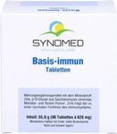 PZN-DE 06455339, Synomed BASIS IMMUN Tabletten 90 St, Grundpreis: &euro; 0,41 /