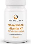 PZN-DE 10986137, Vita World MENACHINON Vitamin K2 100 &micro;g Kapseln 60 St, Grundpreis: