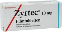 PZN-DE 18777781, EurimPharm Arzneimittel 2966, EurimPharm Arzneimittel ZYRTEC 10 mg