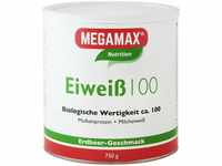 PZN-DE 07345860, Megamax B.V EIWEISS 100 Erdbeer Megamax Pulver 750 g, Grundpreis: