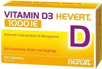 PZN-DE 19448938, Hevert-Arzneimittel VITAMIN D3 HEVERT 1000 I.E. Tabletten 100 St,