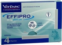 PZN-DE 05508743, Virbac Tierarzneimittel 01090, Virbac Tierarzneimittel EFFIPRO 50 mg