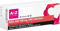 PZN-DE 11481824, AbZ-Pharma ASS AbZ 100 mg TAH Tabletten 50 St, Grundpreis: &euro;