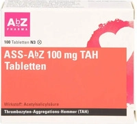 PZN-DE 11481830, AbZ-Pharma ASS AbZ 100 mg TAH Tabletten 100 St, Grundpreis: &euro;