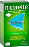 PZN-DE 00703730, EMRA-MED Arzneimittel NICORETTE Kaugummi 2 mg freshmint 105 St,