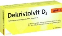 PZN-DE 11709687, Trommsdorff DEKRISTOLVIT D3 5600 I.E. Tabletten 30 St, Grundpreis: