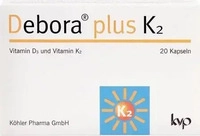 PZN-DE 12510143, K&ouml;hler Pharma 622201, K&ouml;hler Pharma DEBORA plus K2 Kapseln 20 St,