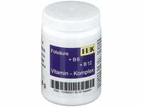 PZN-DE 12569001, FBK-Pharma FOLSÄURE+VITAMIN B6+B12 Komplex N Kapseln 60 St,