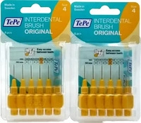 PZN-DE 07641328, TePe D-A-CH 115650, TePe D-A-CH TEPE Interdentalb&uuml;rste 0,7mm gelb 6