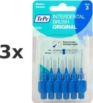PZN-DE 07641311, TePe D-A-CH 135640, TePe D-A-CH TEPE Interdentalb&uuml;rste 0,6mm blau 6