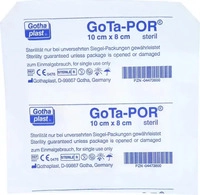 PZN-DE 04473600, Gothaplast Verbandpflasterfabrik GOTA-POR Wundpflaster steril 80x100