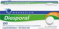 PZN-DE 07274338, Protina Pharmazeutische MAGNESIUM DIASPORAL 100 Lutschtabletten 50