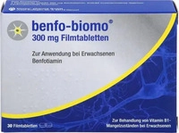 PZN-DE 13711464, biomo pharma BENFO-biomo 300 mg Filmtabletten 30 St, Grundpreis: