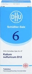 PZN-DE 02580668, DHU-Arzneimittel BIOCHEMIE DHU 6 Kalium sulfuricum D 12 Tabletten