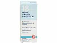 PZN-DE 00275257, DHU-Arzneimittel BIOCHEMIE DHU 18 Calcium sulfuratum D 6...