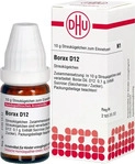 PZN-DE 02894734, DHU-Arzneimittel BORAX D 12 Globuli 10 g, Grundpreis: &euro; 903,- /