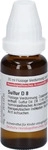 PZN-DE 02622450, DHU-Arzneimittel SULFUR D 8 Dilution 20 ml, Grundpreis: &euro; 520,-