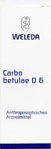 PZN-DE 01615784, Weleda 00424100, Weleda CARBO BETULAE D 6 Trituration 20 g,
