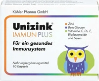 PZN-DE 05489187, K&ouml;hler Pharma 365101, K&ouml;hler Pharma UNIZINK Immun Plus Kapseln 10