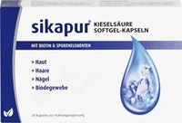 PZN-DE 09923812, Dermapharm - Arzneimittel SIKAPUR Kiesels&auml;ure Softgel-Kapseln mit