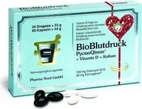 PZN-DE 03646725, Pharma Nord Vertriebs BIO BLUTDRUCK Dragees+Kapseln Pharma Nord