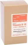 PZN-DE 00096514, FBK-Pharma VITAMIN B12+B6+Fols&auml;ure Komplex N Kapseln 200 St,