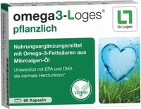 PZN-DE 13980419, Dr. Loges + 7009142, Dr. Loges + OMEGA3-LOGES pflanzlich Kapseln 60