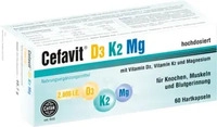 PZN-DE 13975246, Cefak CEFAVIT D3 K2 Mg 2.000 I.E. Hartkapseln 60 St, Grundpreis: