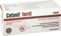 PZN-DE 15246600, Cefak CEFAVIT ferrit Hartkapseln 60 St, Grundpreis: &euro; 0,28 /