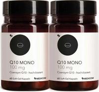 PZN-DE 15385572, MEDICOM Pharma Q10 MONO 100 mg Weichkapseln 120 St, Grundpreis: