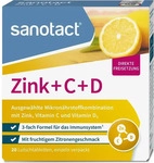 PZN-DE 17380159, sanotact 4102000, SANOTACT Zink+C+D Lutschtabletten 20 St,