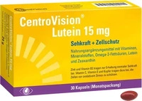 PZN-DE 15401294, OmniVision CENTROVISION Lutein 15 mg Kapseln 30 St, Grundpreis: